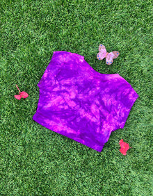 Medium Luna Tee in Plum