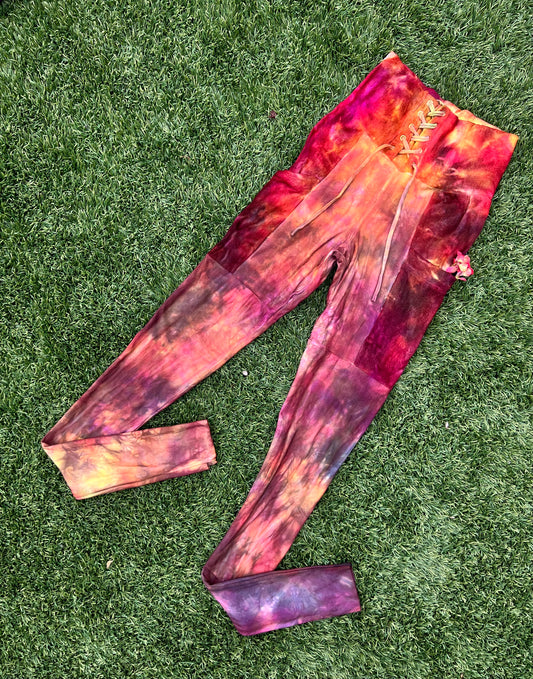 Medium Bamboo Fleece Leggings in Supernova