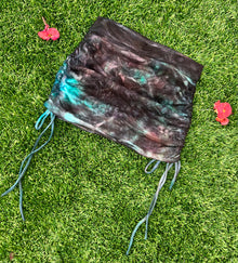 Large Cinch Mini Skirt in Abalone