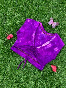 Medium Luna Tee in Plum
