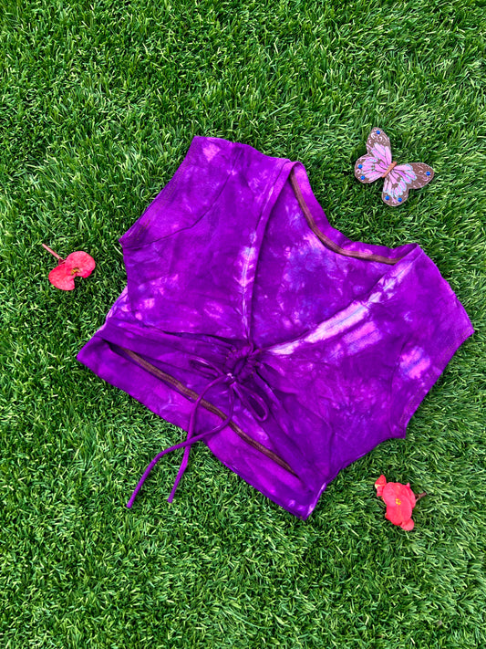 Medium Luna Tee in Plum
