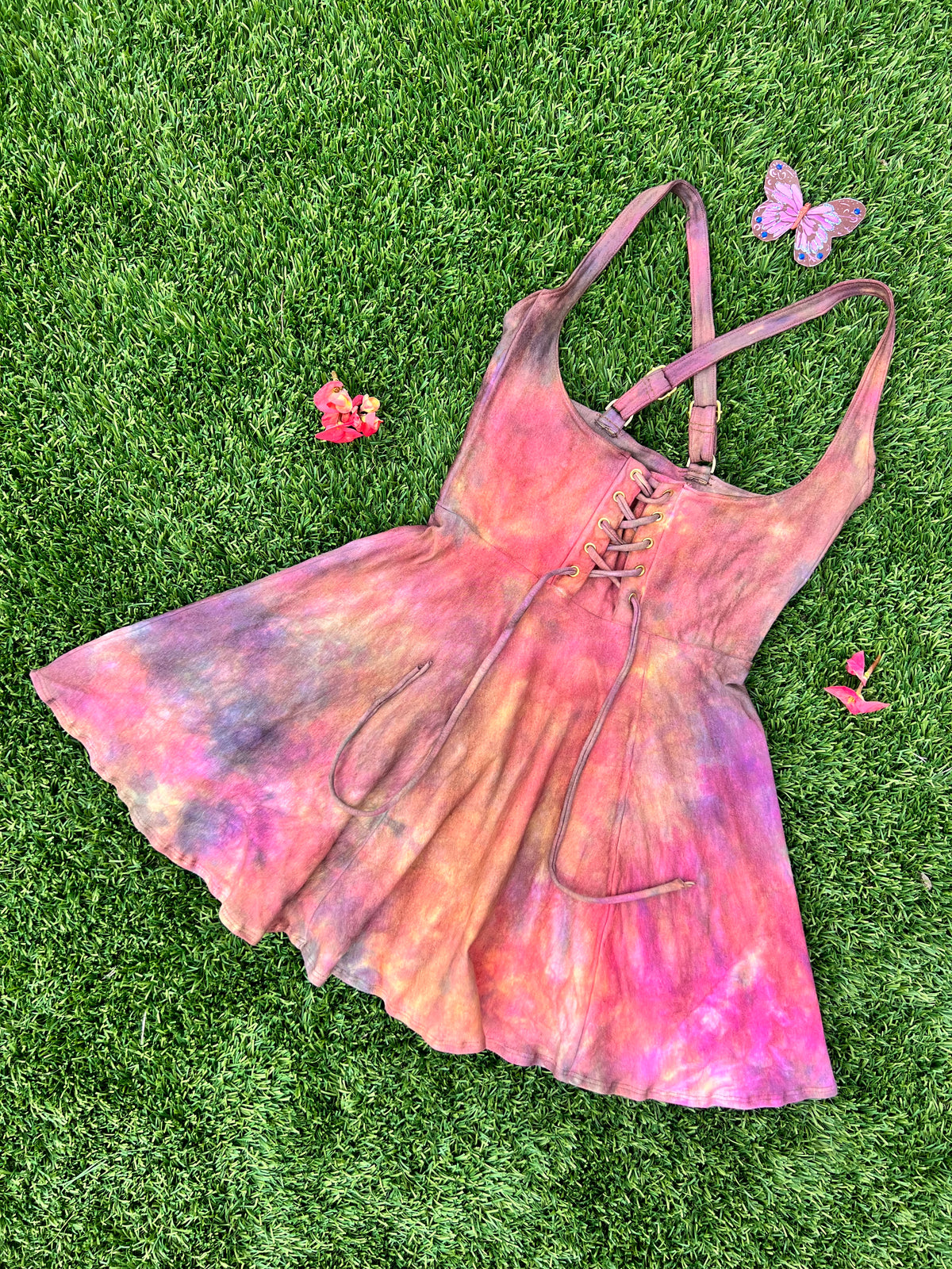 Medium Underbust Corset Dress in Superbloom