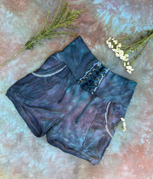 Large Mystic Pocket Shorts in Abalone