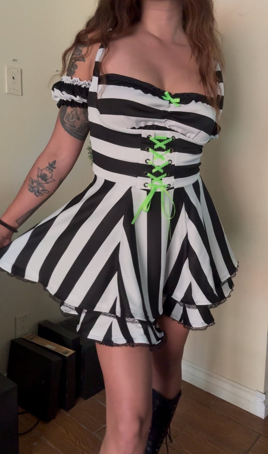 Small Beetlejuice Dress Set