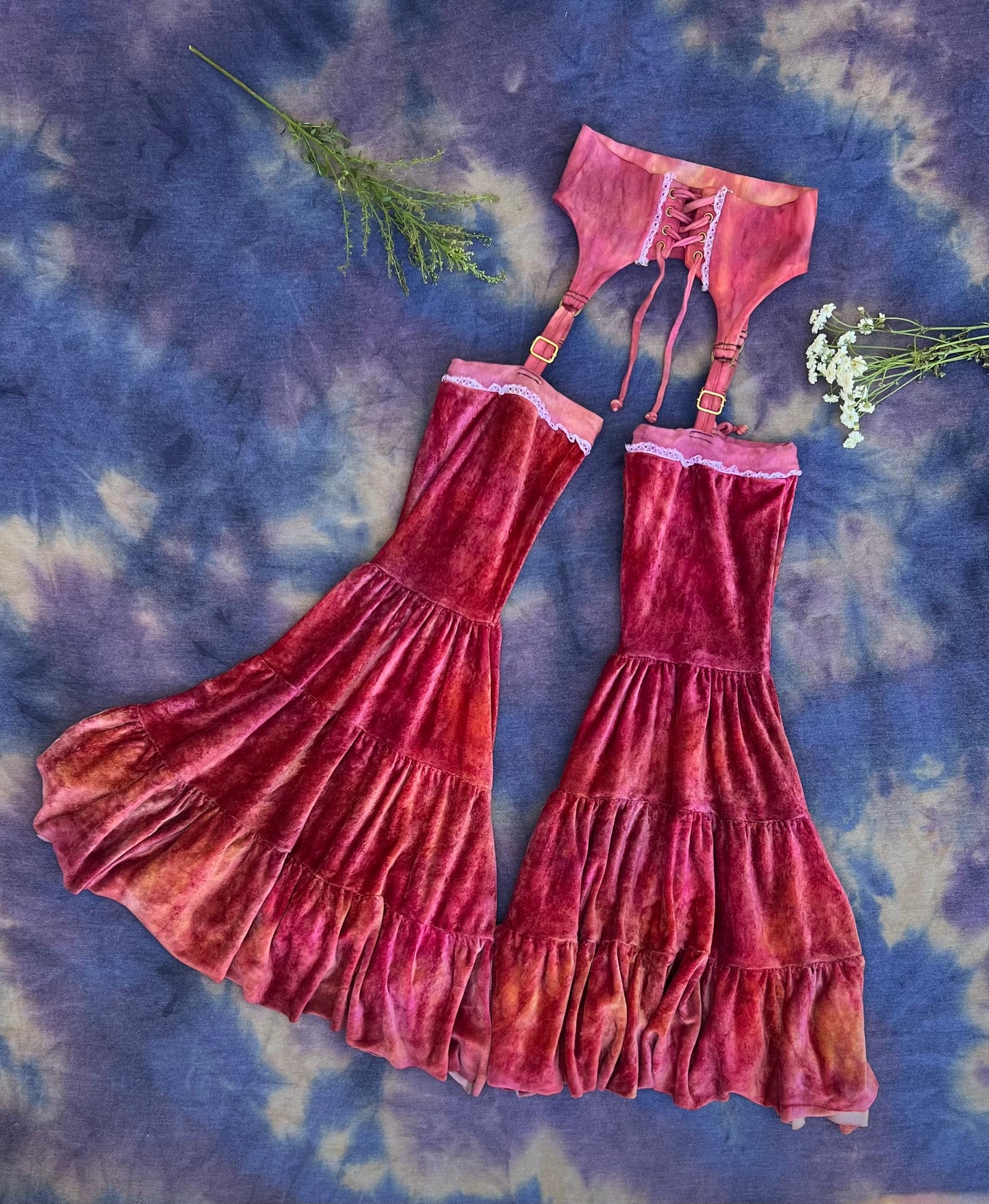 Small Sweetheart Chaps in Summer Rose