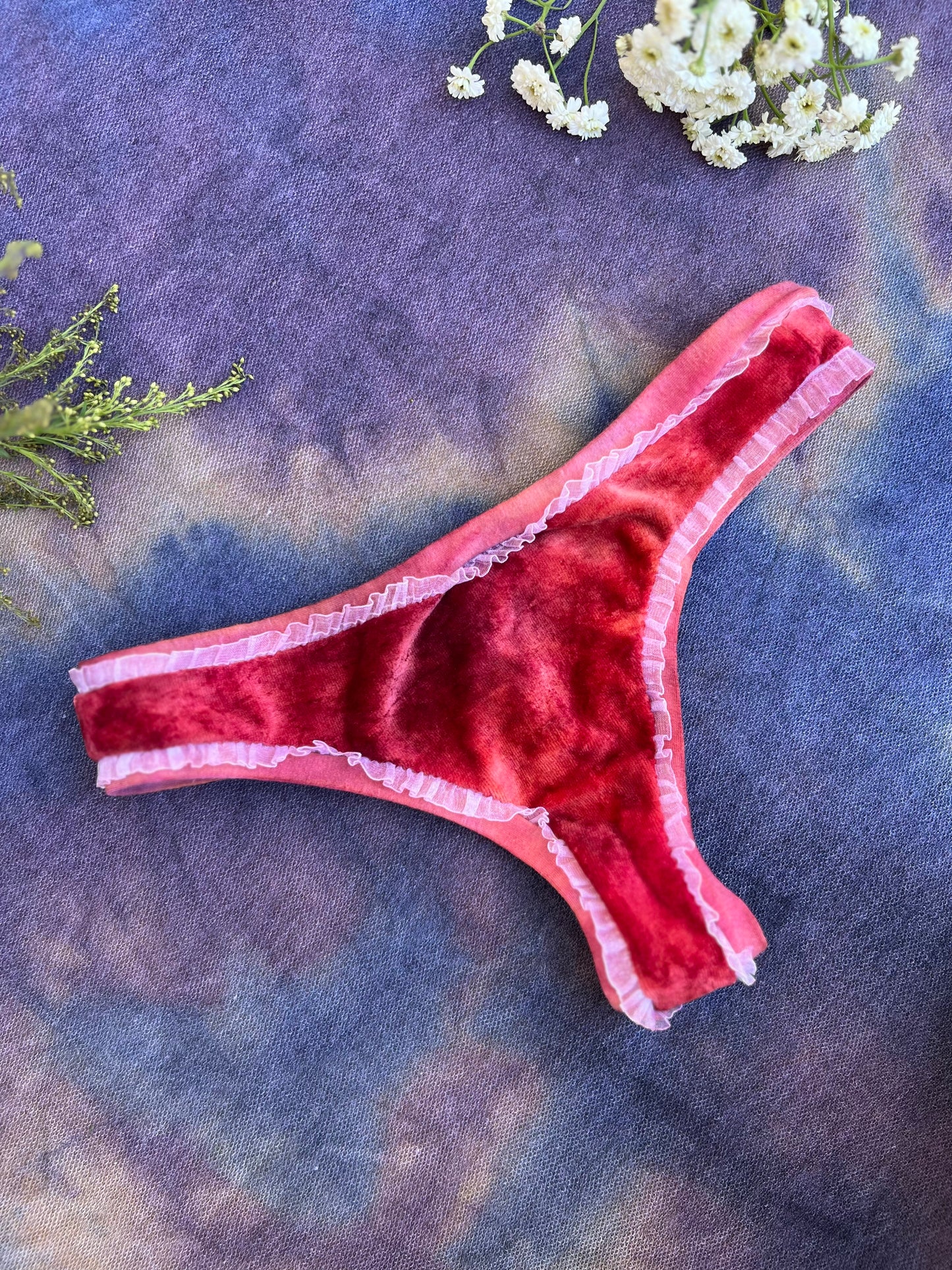 Small Lace Undies in Summer Rose