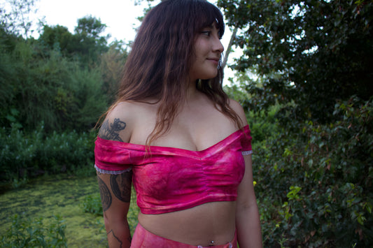 Small Sweetheart Top in Summer Rose