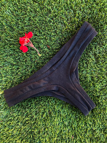 Small Hemp Undies in Black