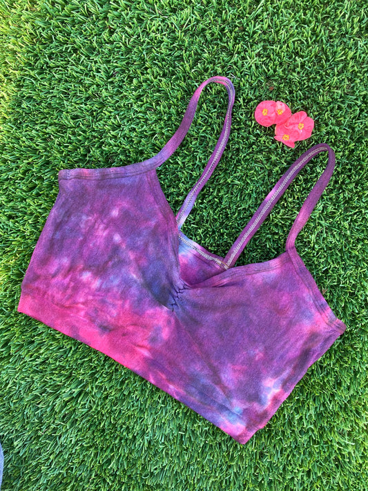 Large Bralette in Dark Rose