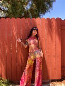 Large Pocket Flow Pants 2.0 in Rainbow Sherbert